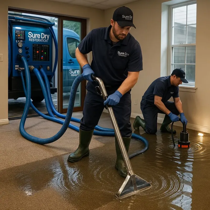 Water Extraction and Removal process in Hollidaysburg, PA